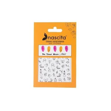 Nascita 0002 Tırnak Sticker Yapıştırması
