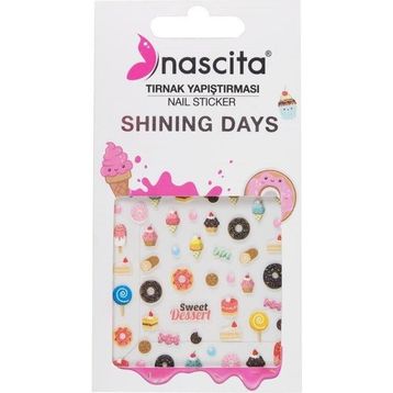 Nascita 0025 Tırnak Sticker Yapıştırması