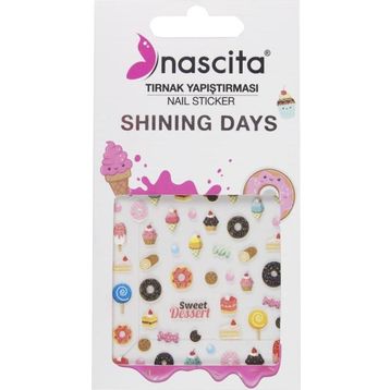 Nascita 0025 Tırnak Sticker Yapıştırması