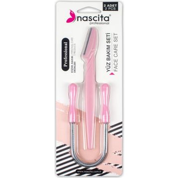 Nascita 18 Pembe Ustura ve Epilasyon Yayı Yüz Bakım Seti