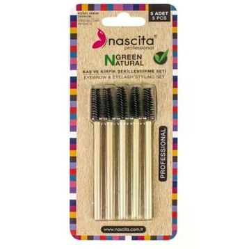 Nascita Green 08 Natural Kaş ve Kirpik Şekillendirme Seti