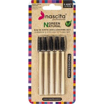 Nascita Green 08 Natural Kaş ve Kirpik Şekillendirme Seti