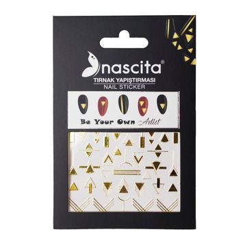 Nascita No:08 Triangle Tırnak Stickeri