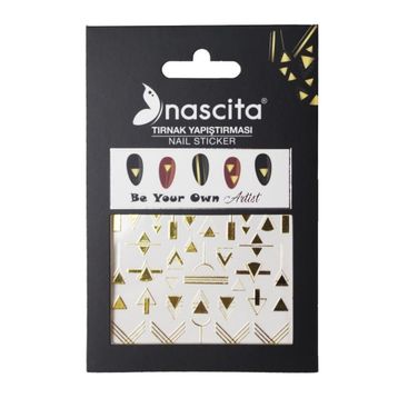 Nascita No:08 Triangle Tırnak Stickeri