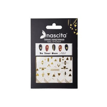 Nascita No:08 Triangle Tırnak Stickeri