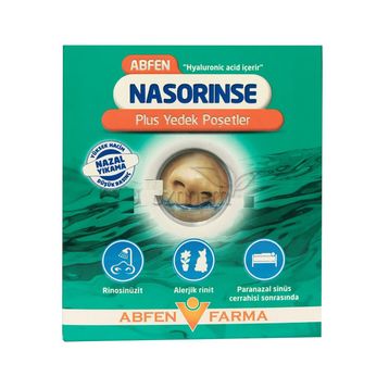 Nasorinse Plus 50'li Yetişkin Yedek Poşetler Burun Açıcı