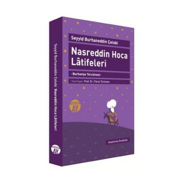 NASREDDIN HOCA LATIFELERI BURHANIYE TERCÜMESI - SEYYID BURHANEDDIN ÇELEBI