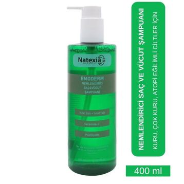 Natexia Emoderm 400 ml Saç Vücut Şampuanı