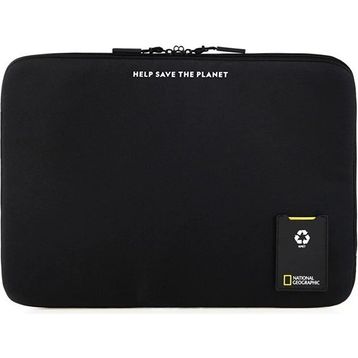 National Geographic N20905 Macbook Air - Macbook Pro 17 İnç Uyumlu Laptop Kılıfı Siyah