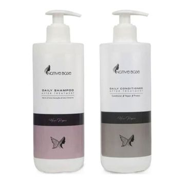 Native Base Keratin Bakım Sonrası 500 ml Devam Şampuanı+500 ml Devam Maskesi