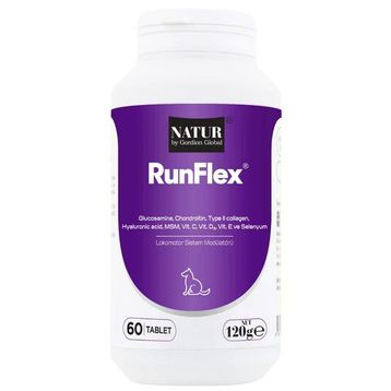 Natur Runflex Kedi Köpek 60 Tablet