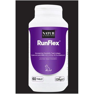 Natur Runflex Kedi Köpek 60 Tablet