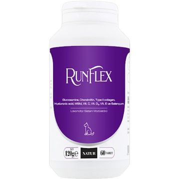 Natur Runflex Kedi Köpek 60 Tablet