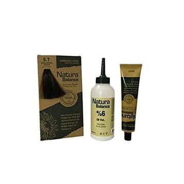 Natura Balance Organik 5.7 Siyah 60 ml Saç Boyası