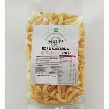 Natura Will Glutensiz 250 gr Boru Makarna