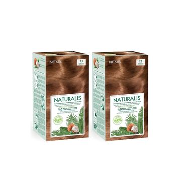 Naturalis 7.3 Karamel Kumral %100 Vegan 2 Adet Saç Boyası