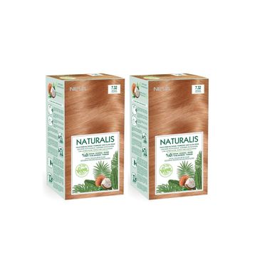 Naturalis 7.32 Bal Kumral %100 Vegan 2 Adet Saç Boyası