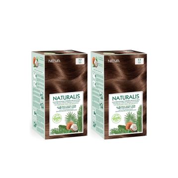 Naturalis 7.7 Karamel %100 Vegan 2 Adet Saç Boyası