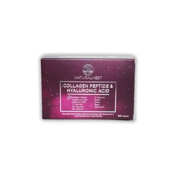 NaturalNest Collagen Peptide Hyaluronic Acid 60 Tablet