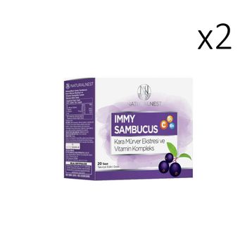 NaturalNest Immy Sambucus 20 Saşe