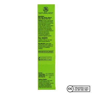 NaturalNest Multy Balık Yağı Multivitamin Mineral 4x150 ml Şurup