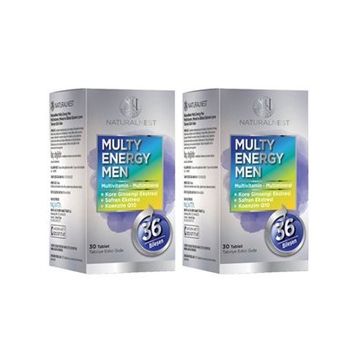 NaturalNest Multy Energy Men 2x30 Tablet