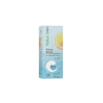 Naturaren Anti-Stain Su Bazlı SPF50 50 ml Güneş Kremi
