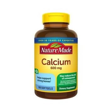 Nature Made Calcium 600 mg 100 Kapsül