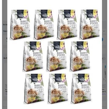 Nature Plan 10x800 gr Tavşan Yemi