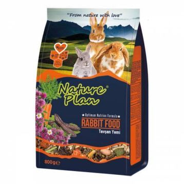 Nature Plan 10x800 gr Tavşan Yemi