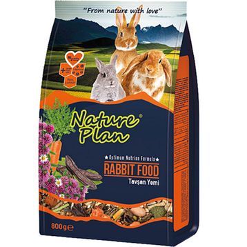 Nature Plan 2x800 gr Tavşan Yemi