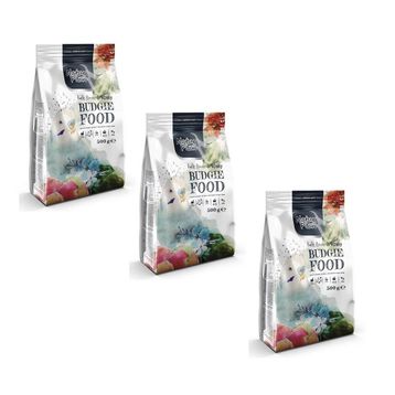Nature Plan 500 gr (3 ADET) Meyve Aromalı Ballı Muhabbet Kuşu Yemi