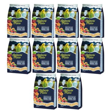 Nature Plan 5x400 gr Ballı Meyveli Kabuksuz Muhabbet Kuş Yemi