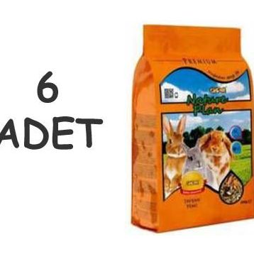 Nature Plan 6x800 gr Tavşan Yemi