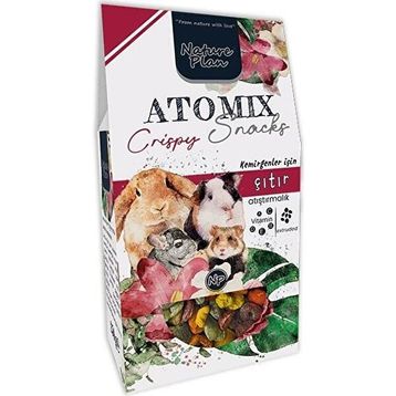 Nature Plan Atomix Snacks Extrude 250 gr Kemirgen Yemi