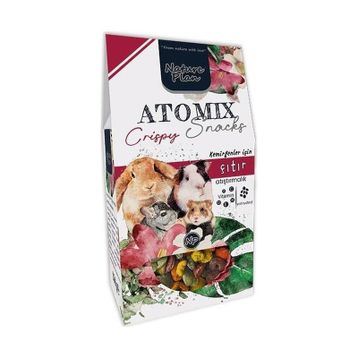 Nature Plan Atomix Snacks Extrude 250 gr Kemirgen Yemi
