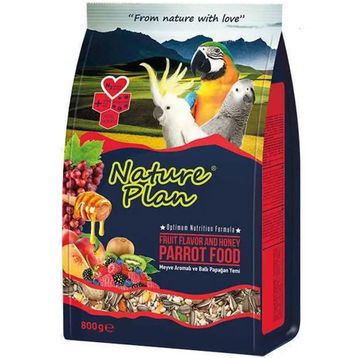 Nature Plan Papağan Yemi 800 gr