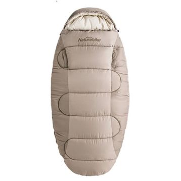 Naturehike PS300 Oval Ultralight Crystalline -9 Derece Sağ Kahverengi Uyku Tulumu
