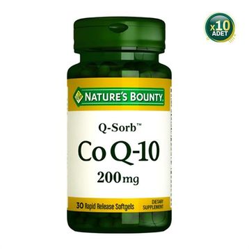 Nature's Bounty CoQ-10 200 mg 30 Kapsül