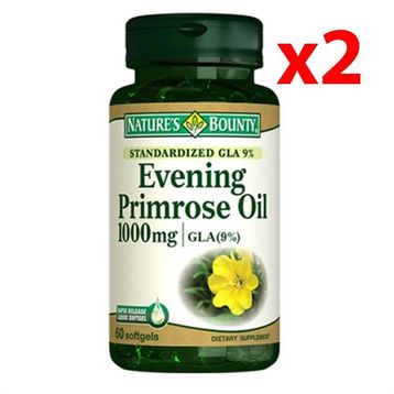 Nature's Bounty Evening Primrose Oil 1000 mg 2x60 Kapsül