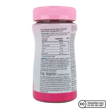 Nature's Bounty Formula HSN with Hyaluronic Acid 60 Çiğnenebilir Tablet