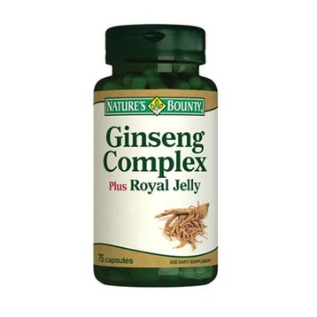 Nature's Bounty Ginseng Complex Plus Royal Jelly İçeren 75 Kapsül