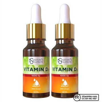 Nature's Supreme D3 Vitamini 1000 IU 20 ml Damla