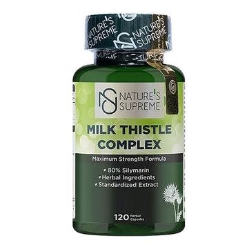 Nature's Supreme Milk Thistle Complex 120 Kapsül