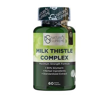 Nature's Supreme Milk Thistle Complex 60 Kapsül