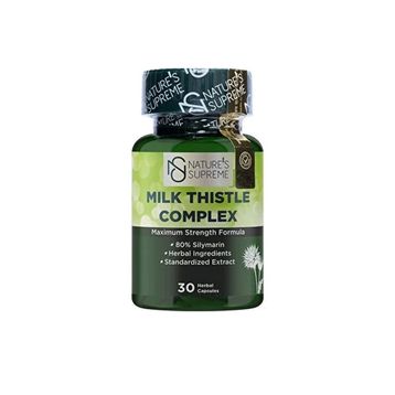Nature's Supreme Milk Thistle Complex İçeren 30 Kapsül