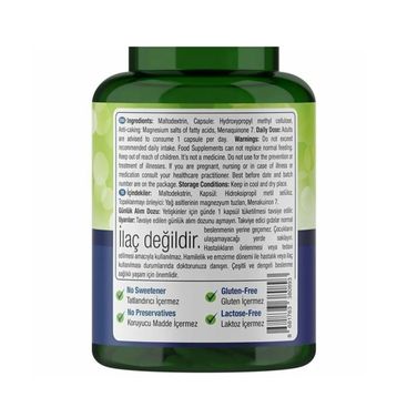 Nature's Supreme Vitamin K2 100 mcg 30 Kapsül