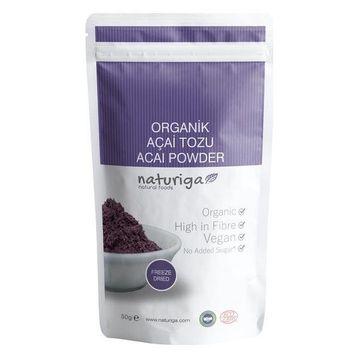 Naturiga 100 gr Organik Açai Berry Tozu