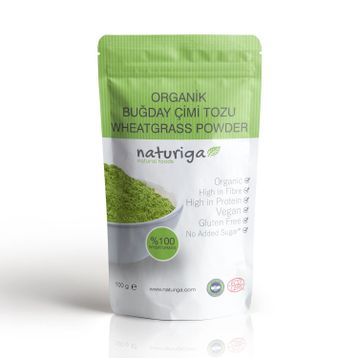 Naturiga 100 gr Organik Buğday Çimi Tozu