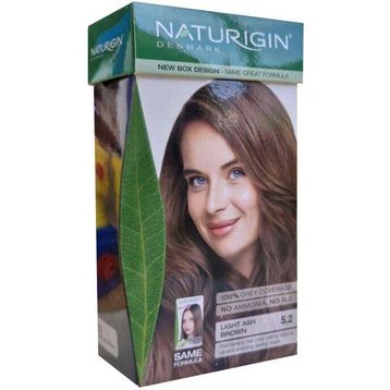 Naturigin 5.2 Açık Kül Kahverengi Organik İçerikli Saç Boyası
